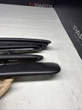01-06 BMW OEM E46 M3 Coupe Trim Armrest Pads Set Black 8238622