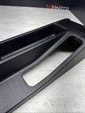 BMW E36 M3 COUPE BLACK CENTER CONSOLE STORAGE COMPARTMENT TRIM ARMREST DELETE