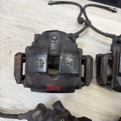 01-06 E46 M3 Front & Rear Brake Calipers Set Original Painted