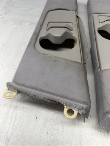 BMW B Pillars Cover Coupe Left Right E46 323Ci 325Ci 328Ci 330Ci M3 Gray Grey