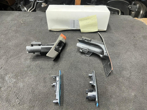 12-19 BMW F33 F36 FRONT BUMPER COVER WASHERS SENSORS KIT HOLDERS OEM 51117387126