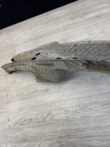 01-06 BMW E46 M3 Front Bumper Rebar Reinforcement Beam *Cracked*