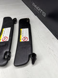 98-02 BMW Z3M Z3 M COUPE SUN VISOR VISORS SET BLACK