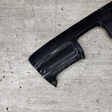 01-06 BMW E46 M3 Rear Bumper Lower Lip Diffuser Trim Panel OEM Carbon Black