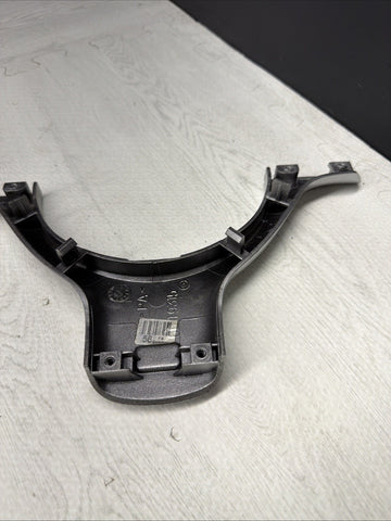 OEM 01-06 BMW E46 M3 Lower Steering Wheel Trim Cover Plate Grey