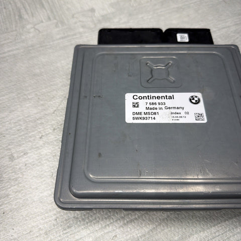 BMW E90 E92 E93 E60 135i 335i 535i N54 Engine Control Module DME 7586933 OEM