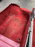 Honda S2000 S2K Full OEM Genuine Garnish Red Interior Floor Carpets