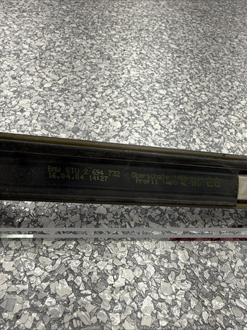 00-06 BMW E46 M3 Rear Right Side Quarter Panel Moulding Carbon Black OEM 2694732