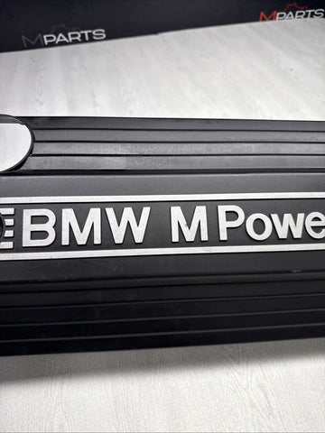 96-99 BMW E36 M3 98-01 Z3M Z3 M S52 3.2L M POWER PLASTIC ENGINE COVER OEM *Crack