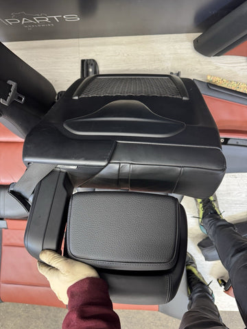 08-13 BMW E93 M3 OEM Complete Convertible Interior Seats Fox Red Black *Notes*