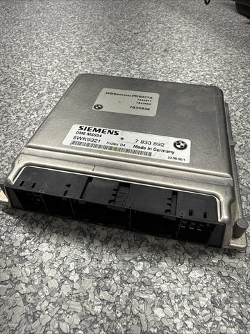 01-06 BMW E46 M3 S54 OEM ENGINE DME ECU COMPUTER MSS54