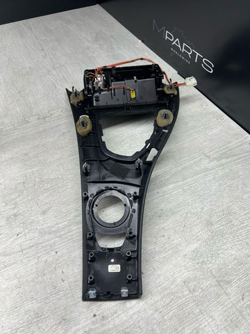 09-13 BMW E90 E92 M3 MANUAL CCC LEATHER CENTER CONSOLE TRIM