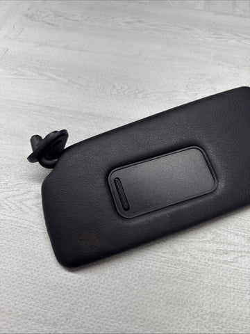 01-06 BMW E46 M3 Convertible Left Driver Side Sunvisors Sun Visor Black