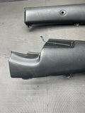 08-13 BMW E93 328 335 M3 Convertible Rear Lateral Covers Trims Panels Black OEM
