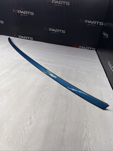 14-21 BMW F87 M2 M240i 228i 230i F22 ROOF LEFT DRIP MOLDING TRIM LONG BEACH BLUE