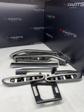 01-06 BMW E46 M3 Coupe Interior Armrests Trim Set Titan Shadow *Notes*