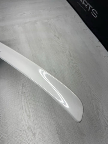 2001-2006 BMW E46 M3 Factory Rear Trunk Spoiler Lip 2695445 Alpine White