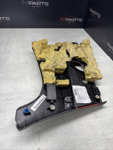 08-13 BMW E93 M3 Convertible Rear Right Door Card Panel Trim Fox Red