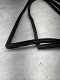 BMW 94-99 E36 325 328 M3 Coupe Panel Window Seals Black Quarter Rear