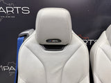 15-20 BMW F83 M4 Convertible Interior Seats & Panels Silverstone
