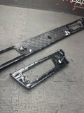 07-13 OEM BMW E92 E93 335 M3 Wrapped Black Interior Trim Dash Panels