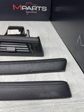08-13 BMW E92 E93 M3 Interior Trim Set Carbon Leather OEM Genuine *Notes*