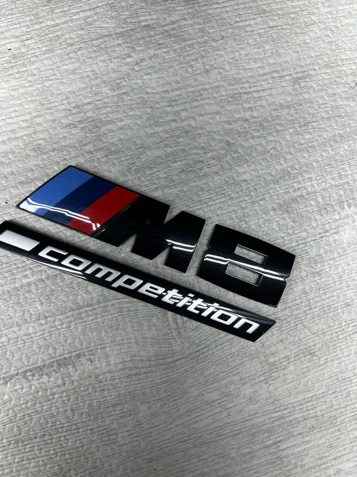 Bmw Lettering BMW Genuine F91 F92 F93 M8 Competition Rear Trunk Emblem Lettering Dec ...