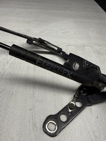 2001-2006 BMW E46 M3 FRONT HOOD HINGE HINGES SHOCKS SUPPORT SET