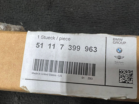 Genuine BMW X3 G01 X4 G02 Front Bumper Rear Cross Bar 51117399963