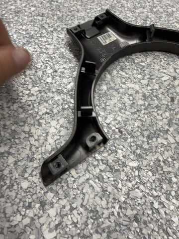 OEM 01-06 BMW E46 M3 Lower Steering Wheel Trim Cover Plate Black