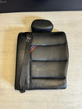 95-99 BMW E36 M3 Left Driver Rear Folding Seat Backrest Back Rest Black Nappa