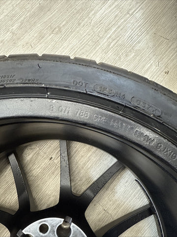 OEM BMW 15-20 F80 F82 F83 M3 M4 CS Wheel Rim 19x9 Front Orbit Grey + Michelin 4S