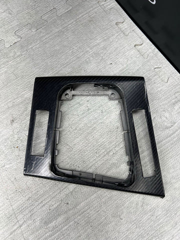 BMW E46 M3 Convertible 01-06 Carbon Style Wrapped Center Shift Shifter Trim