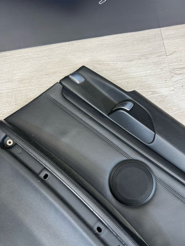 08-13 BMW E92 M3 Original Black Interior Rear Right Passenger Door Card Panel