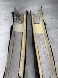 2001-2006 BMW M3 E46 Coupe Front Left Right A Pillar Trim Cover Black OEM