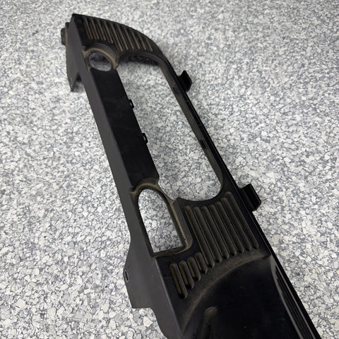 01-06 BMW E46 M3 CONVERTIBLE REAR SEAT ROLLOVER BAR TRIM COVER BLACK 8204279 OEM