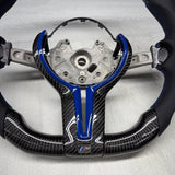15-20 BMW F80 F82 F83 M3 M4 OHC Carbon fiber Steering Wheel Manual DCT