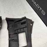 01-06 BMW E46 M3 FRONT BUMPER COVER GUARDS BRACKETS 2695247