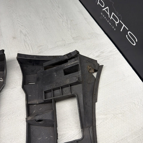 01-06 BMW E46 M3 FRONT BUMPER COVER GUARDS BRACKETS 2695247