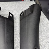 01-06 BMW E46 M3 OEM Convertible Rear Top Lateral Trim Pane Left Right Black