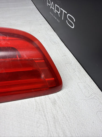 11-13 BMW E92 M3 Left Driver Inner Trunk Lid Tail Light OEM 7252779