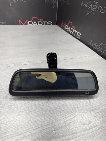 01-06 BMW E46 M3 Rearview Rear View Mirror SOS *Liquid Damage*