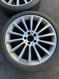 19" AMG PACKAGE OEM RIMS WHEELS 19x7.5 19x8.5 85374A 2054011300 *Repaired Cracks