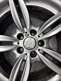 OEM BMW F10 F13 Front Wheel Rim 19x8.5 ET33 M Double Spoke Style 351 Silver