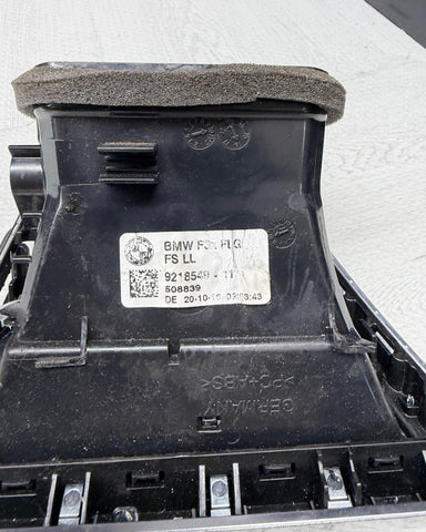 2015-2020 BMW M4 M3 LH DRIVER SIDE OUTER CARBON FIBER AIR VENT OEM 9218549