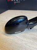 01-06 BMW E46 M3 Right Passenger Side View Mirror Carbon Black / Wrapped Purple