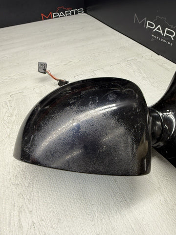 01-06 BMW E46 M3 Left Driver Side View Mirror Jet Black