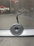 01-06 BMW E46 M3 Convertible Trunk Lid Grip Key Deck Handle Silver Grey Gray