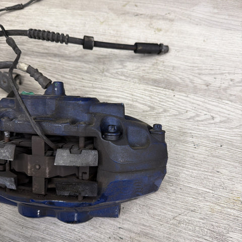 BMW 15-20 F87 M2 F30 F31 F80 F82 F83 M3 M4 Front Left Driver Brake Caliper Blue