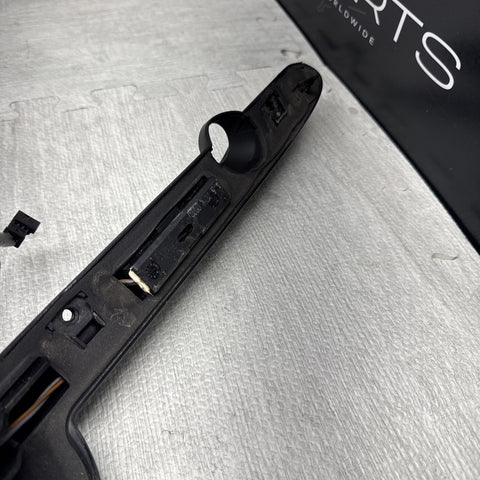 01-06 BMW E46 M3 Convertible Trunk Lid Grip Key Deck Handle Carbon Black